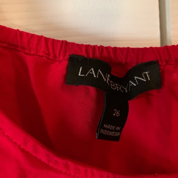 Red Sleeveless Crochet Back Top - Picture 3 of 4